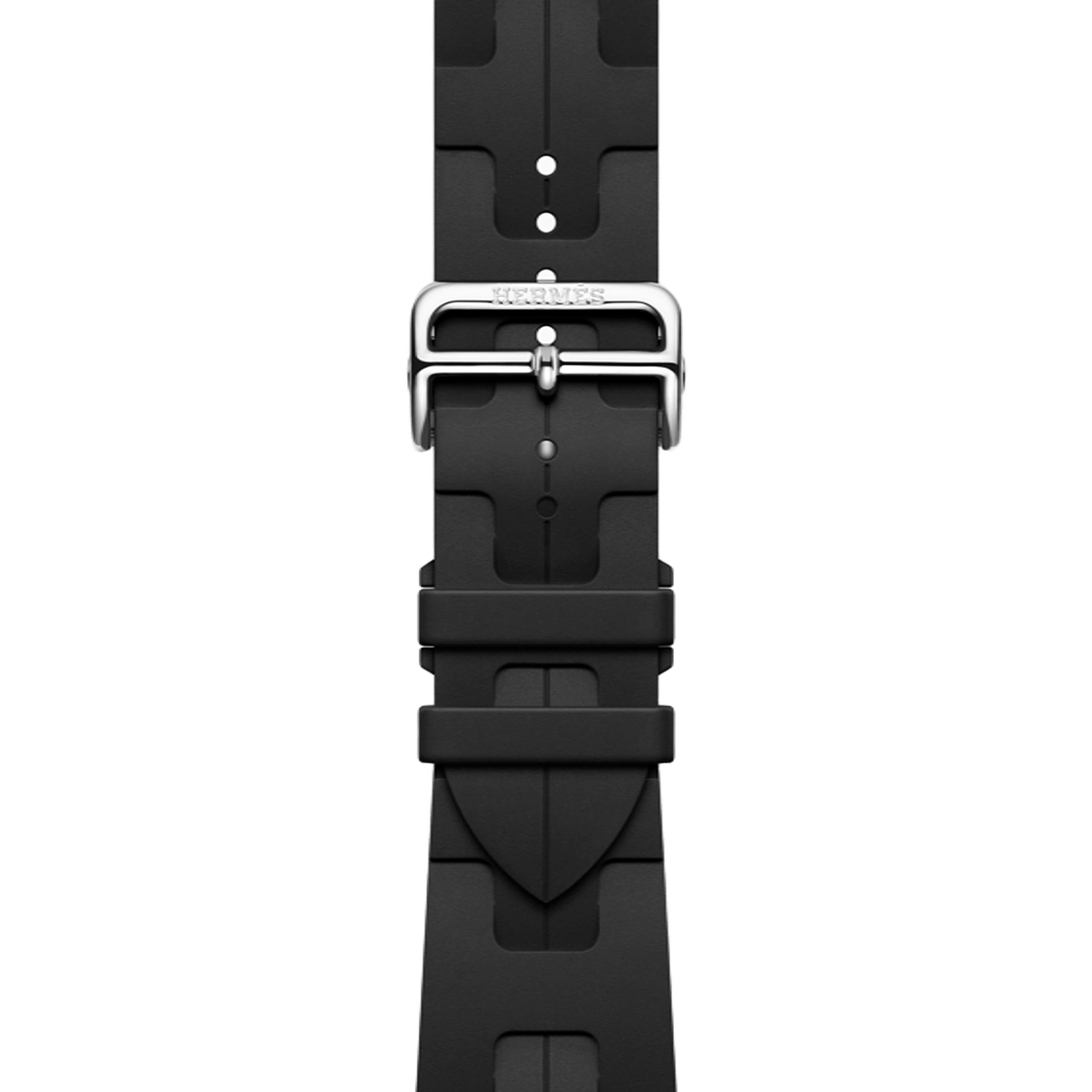 Apple Watch Hermès Series 11 GPS + Cellular 42mm Silver Titanium Case with Noir Kilim Single Tour (MF9P4+MXJK3)
