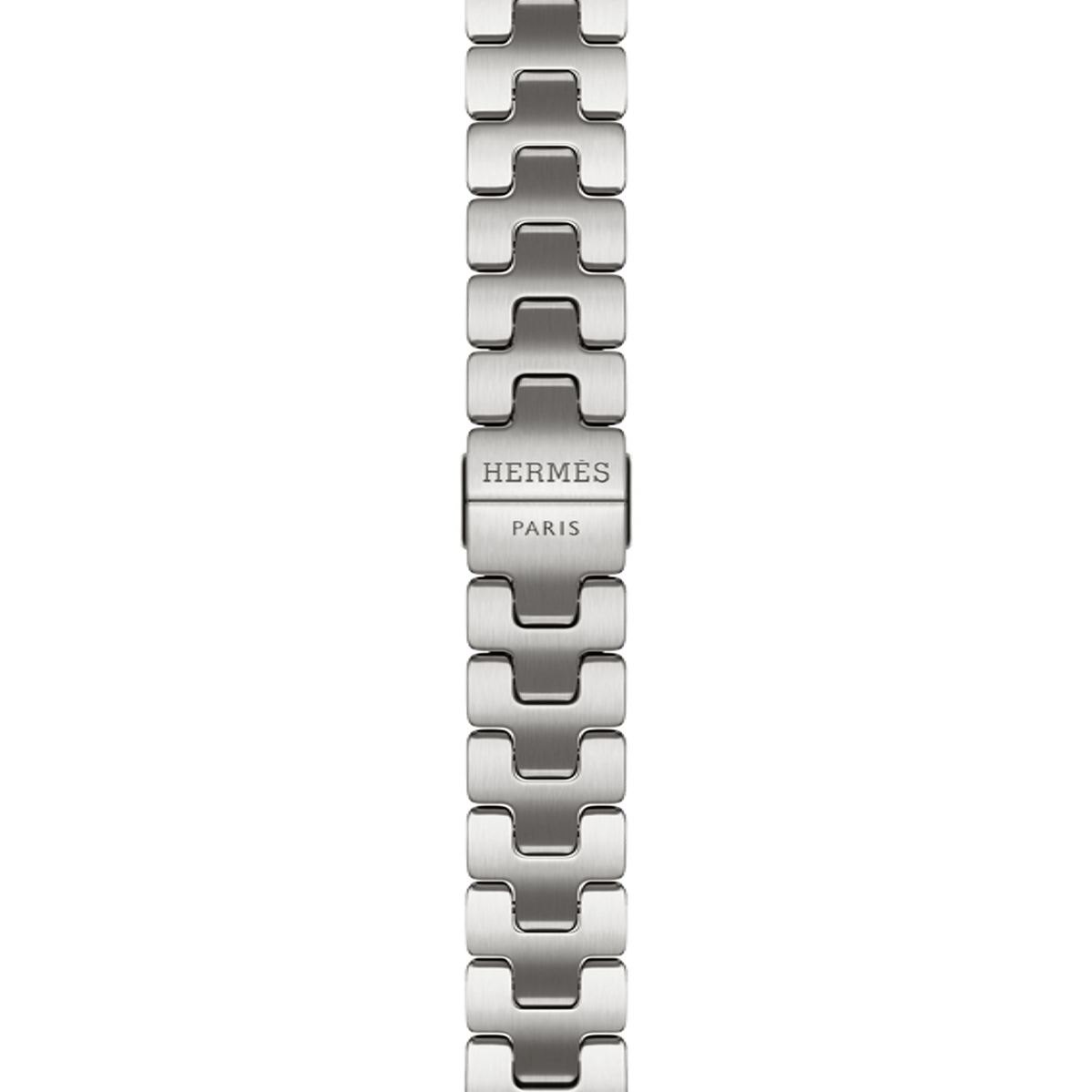 Apple Watch Hermès Series 11 GPS + Cellular 42mm Silver Titanium Case with Satiné Grand H Fin - Large (MF9P4+MGLV4)