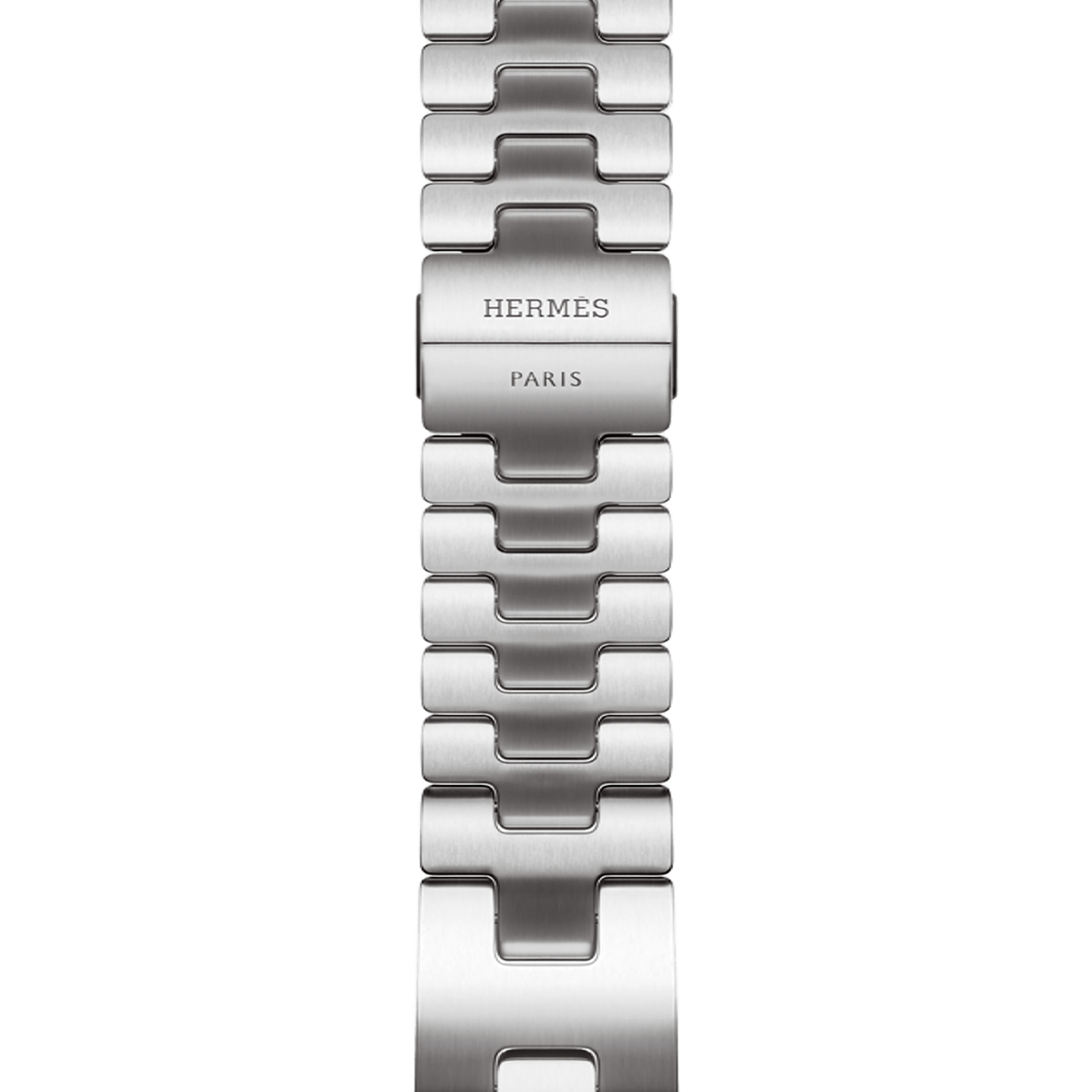Apple Watch Hermès Series 11 GPS + Cellular 46mm Silver Titanium Case with Satiné Grand H - Small (MFC64+MXJW3)