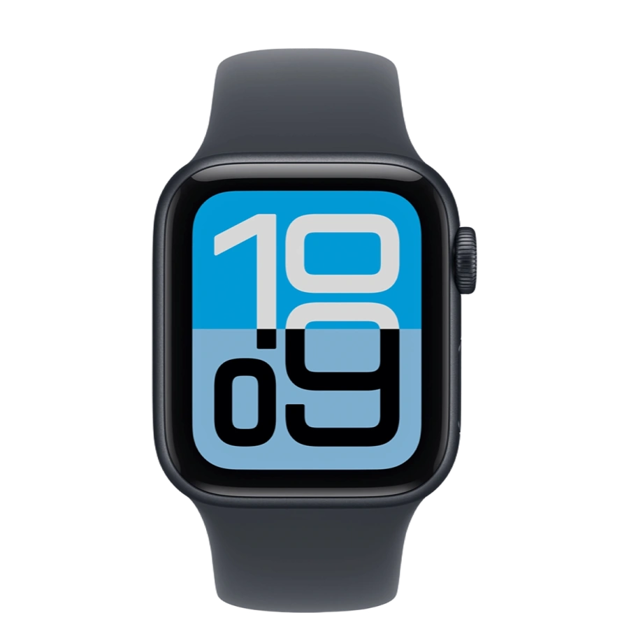 Apple Watch SE 3 GPS 40mm Midnight Aluminum Case with Midnight Sport Band - S/M (MEH94)