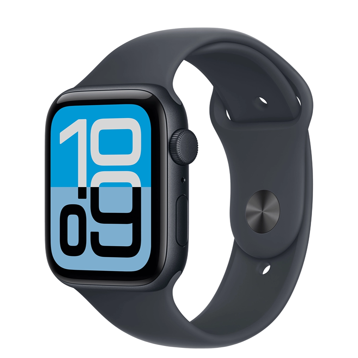 Apple Watch SE 3 GPS + Cellular 44mm Midnight Aluminum Case with Midnight Sport Band - M/L (MEPJ4)