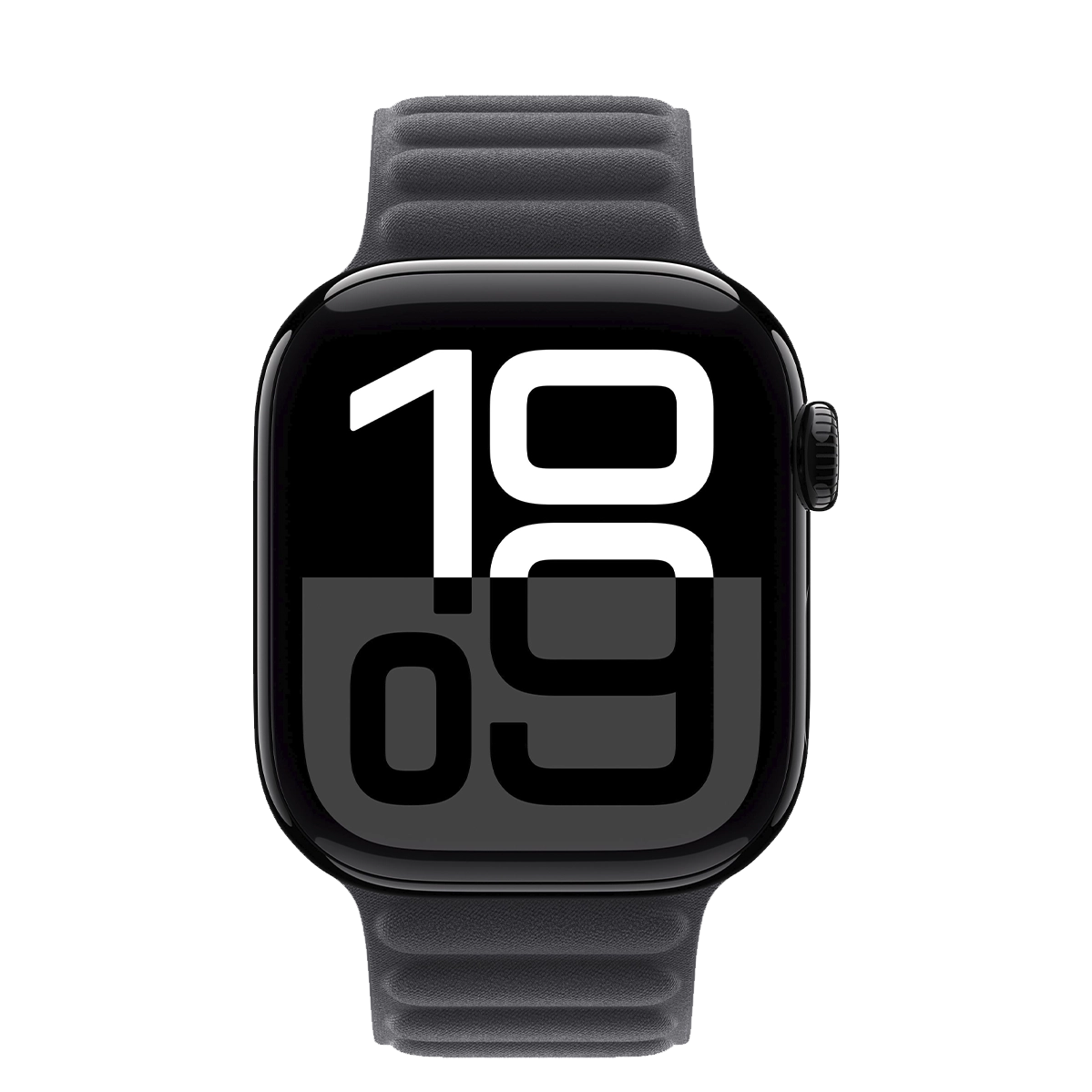 Apple Watch Series 10 GPS 42mm Jet Black Aluminum Case with Black Magnetic Link - S/M (MWWX3+MXWQ3)