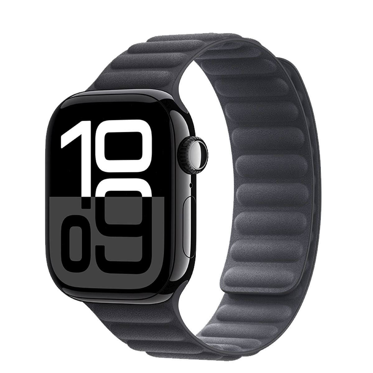 Apple Watch Series 10 GPS 42mm Jet Black Aluminum Case with Black Magnetic Link - S/M (MWWX3+MXWQ3)