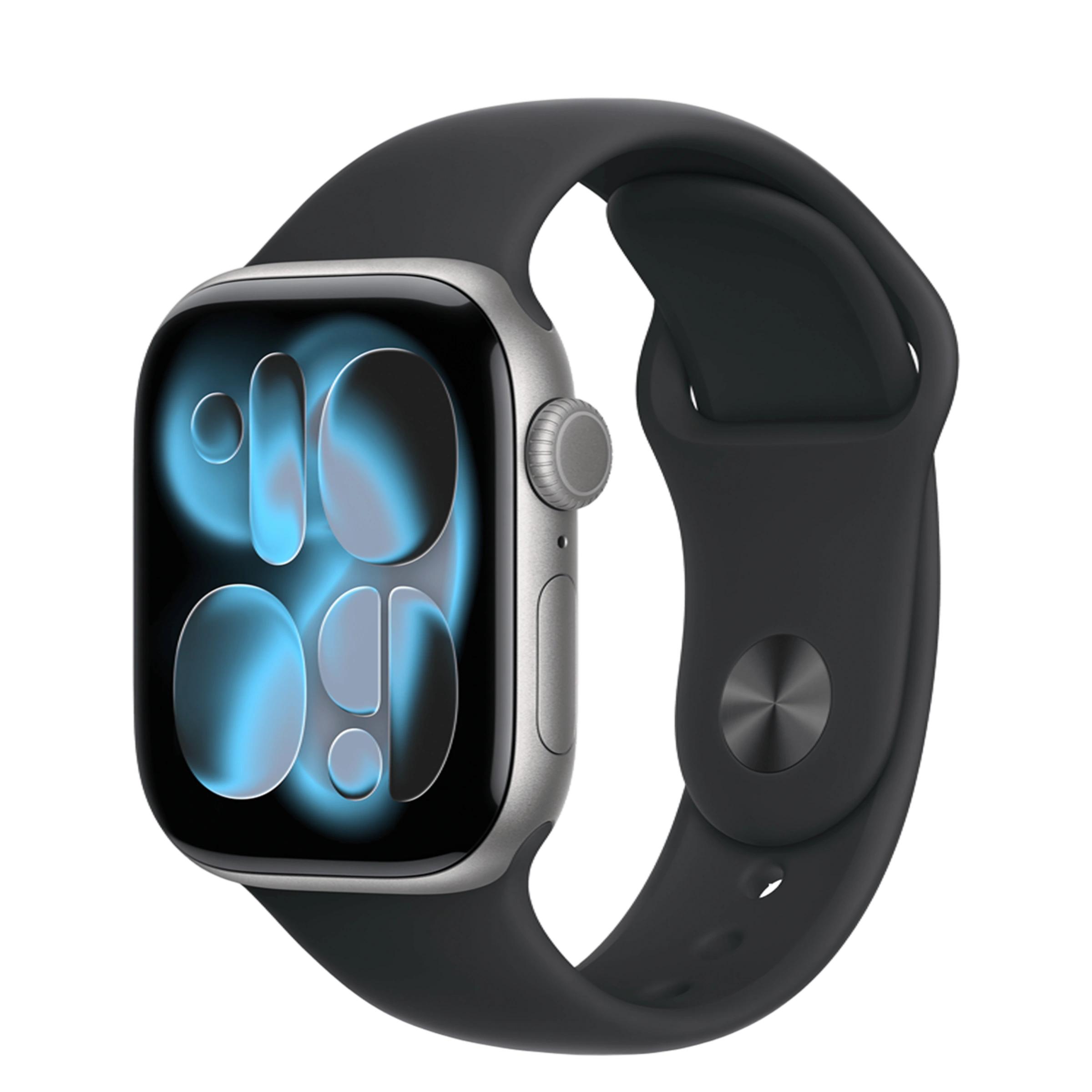 Apple Watch Series 11 GPS 42mm Space Gray Aluminum Case with Black Sport Band - S/M (MEQW4)