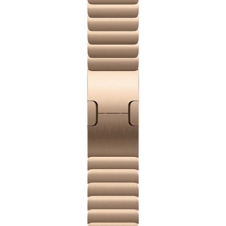 Apple Watch Series 11 GPS + Cellular 42mm Gold Titanium Case with Gold Link Bracelet (MF9M4+MXMC3)