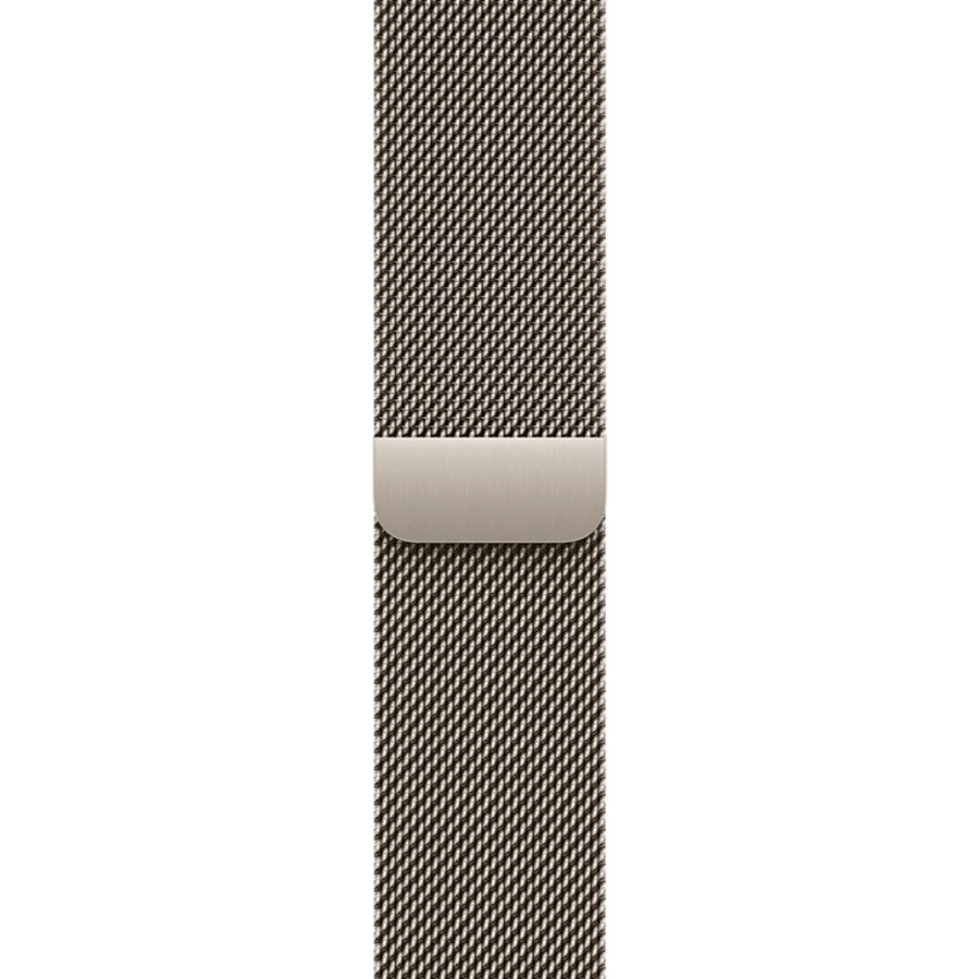 Apple Watch Series 11 GPS + Cellular 42mm Gold Titanium Case with Natural Milanese Loop (MF9M4+MGHY4)