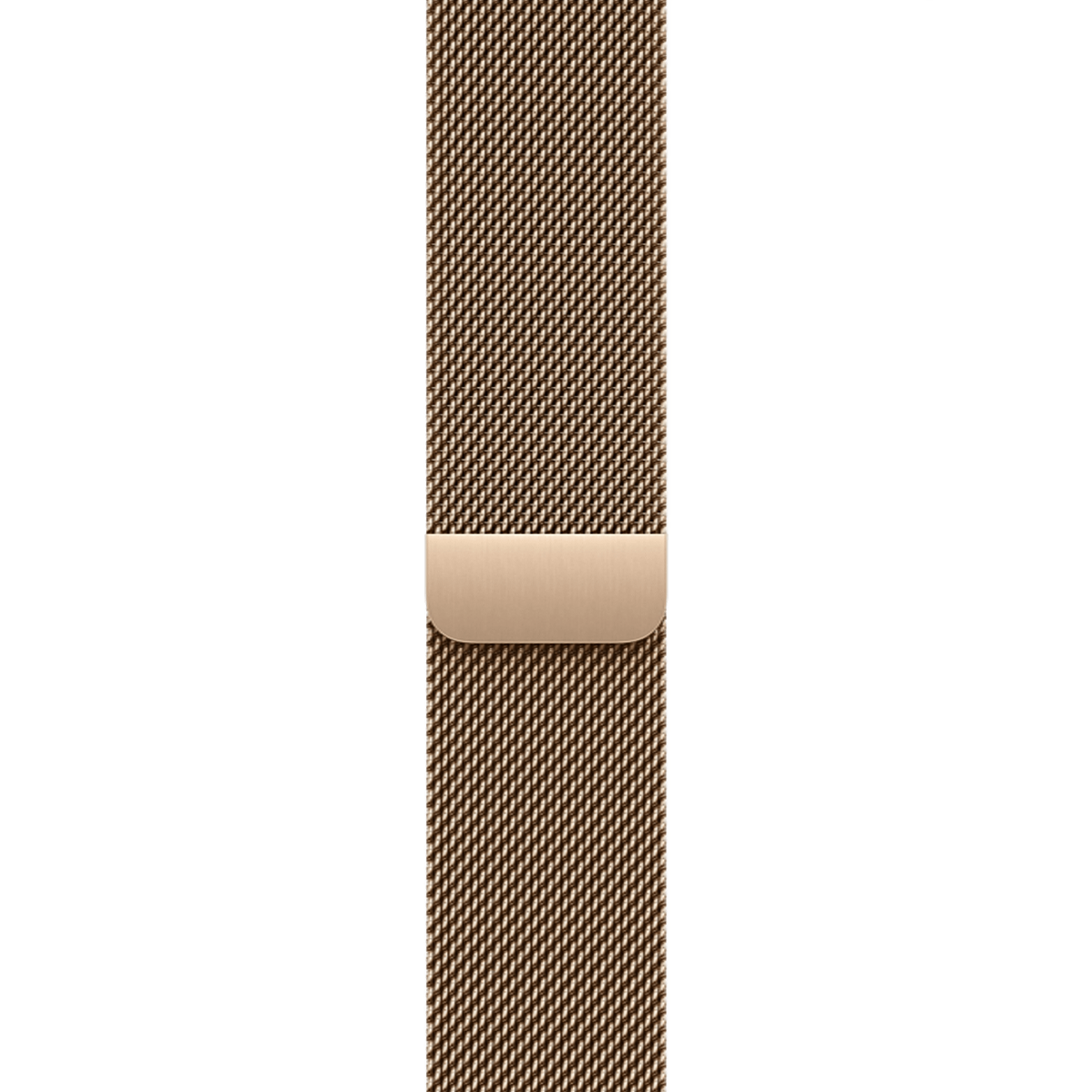 Apple Watch Series 11 GPS + Cellular 46mm Gold Titanium Case with Gold Milanese Loop - M/L (MFD84)