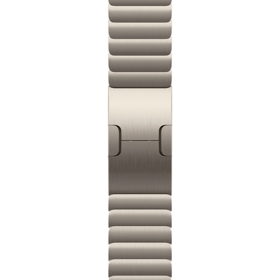 Apple Watch Series 11 GPS + Cellular 46mm Gold Titanium Case with Natural Link Bracelet (MFC34+MXMF3)