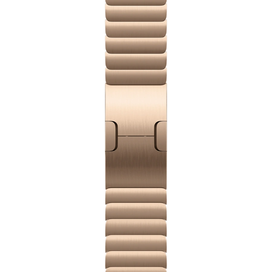 Apple Watch Series 11 GPS + Cellular 46mm Slate Titanium Case with Gold Link Bracelet (MFC14+MXMH3)