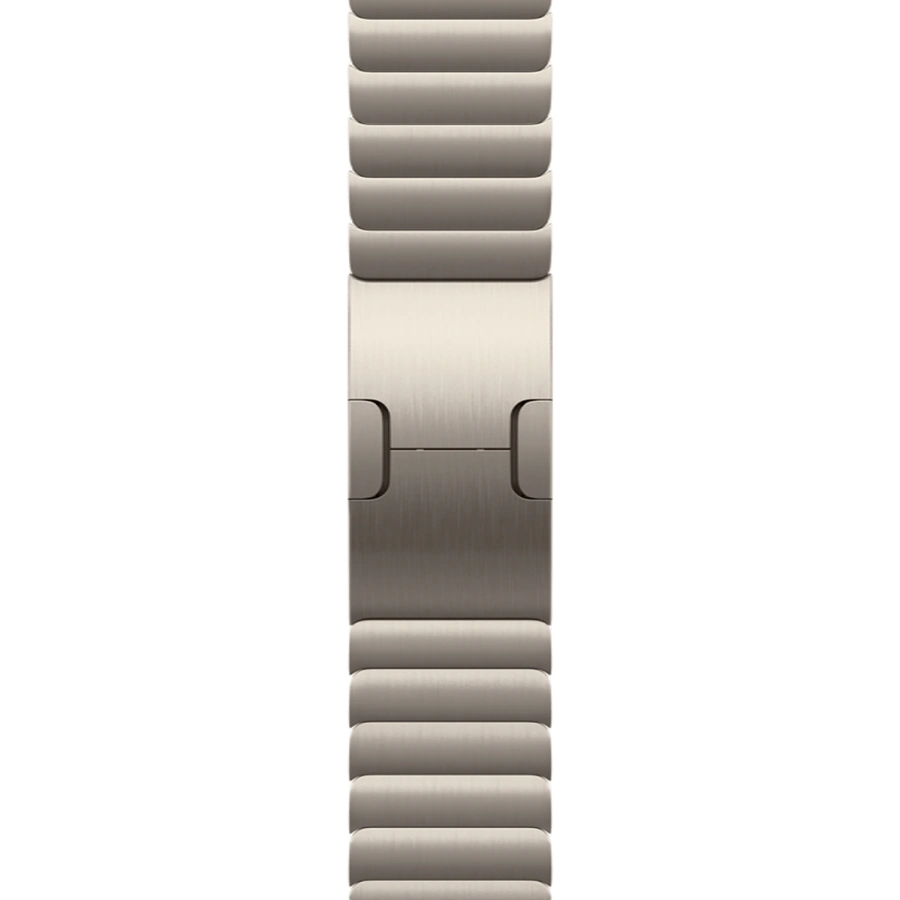 Apple Watch Series 11 GPS + Cellular 46mm Slate Titanium Case with Natural Link Bracelet (MFC14+MXMF3)