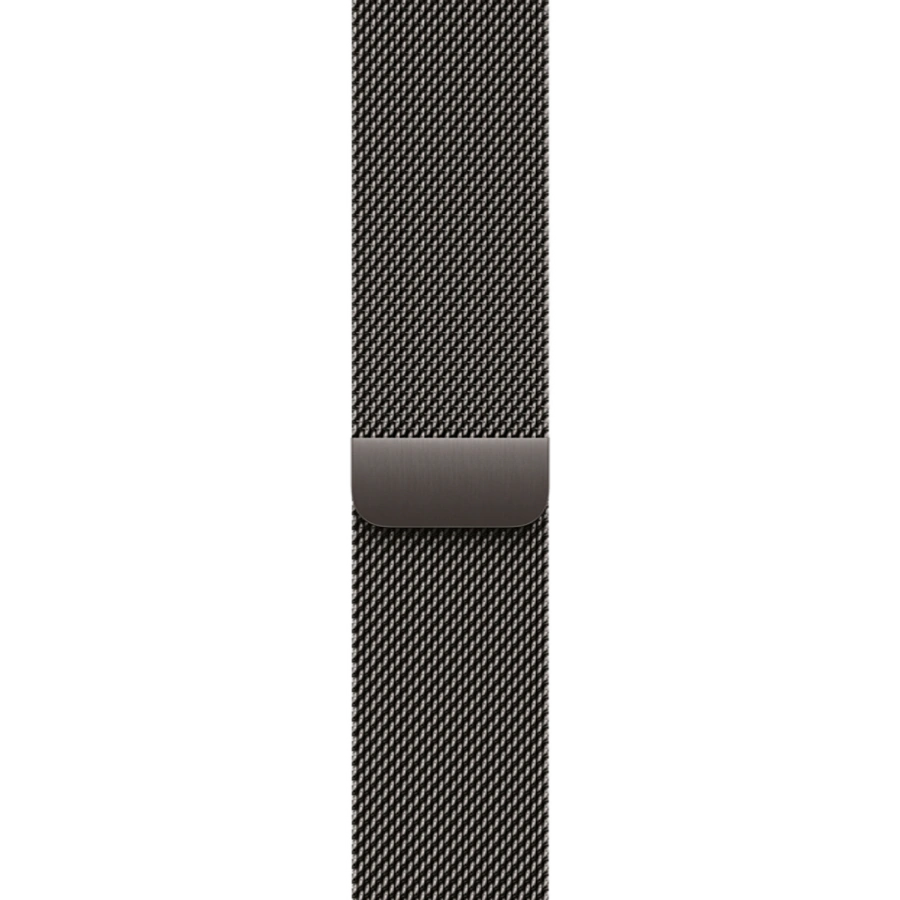 Apple Watch Series 11 GPS + Cellular 46mm Slate Titanium Case with Slate Milanese Loop - M/L (MFD44)