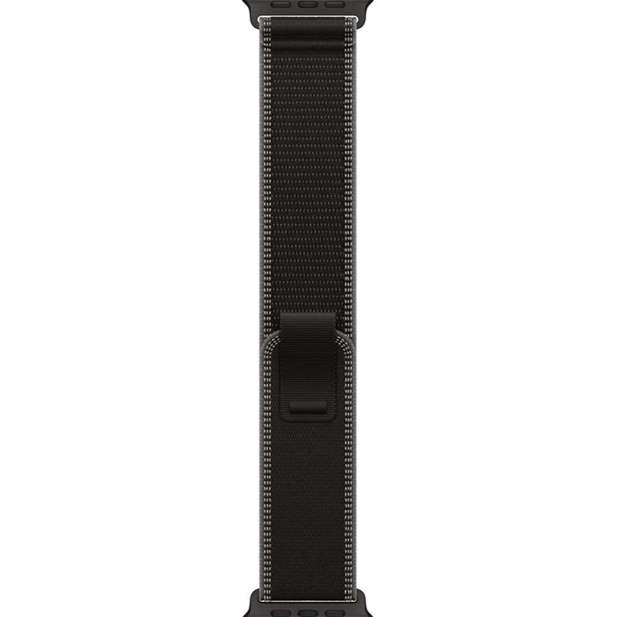 Apple Watch Ultra 3 GPS + Cellular 49mm Black Titanium Case with Black/Charcoal Trail Loop - S/M (MF1D4)