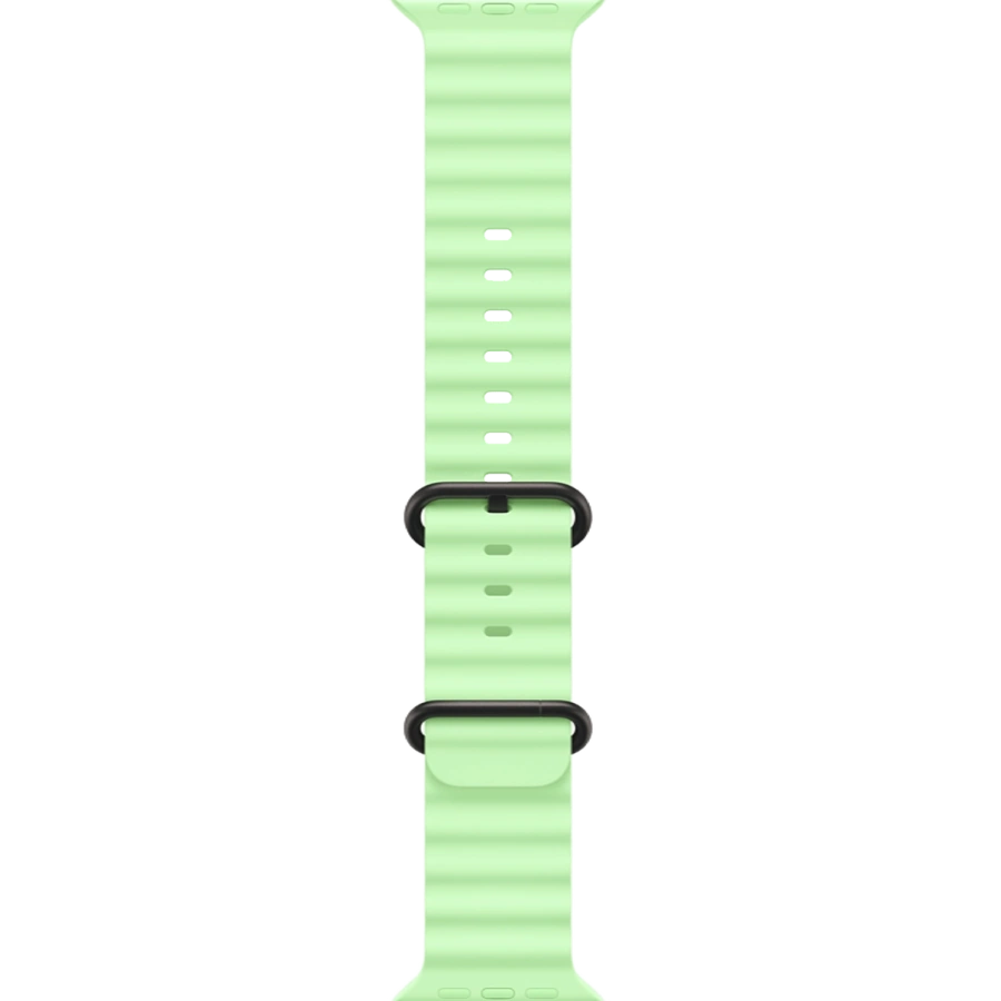 Apple Watch Ultra 3 GPS + Cellular 49mm Black Titanium Case with Neon Green Ocean Band (MF254+MGCL4)