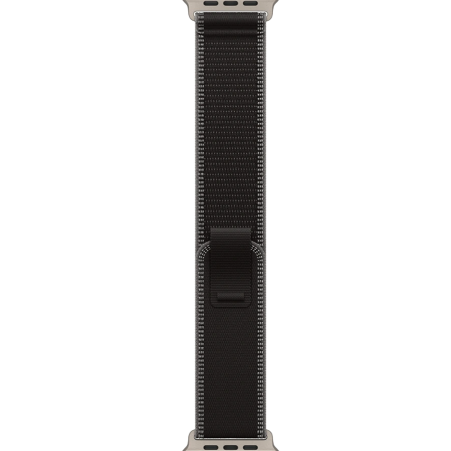 Apple Watch Ultra 3 GPS + Cellular 49mm Natural Titanium Case with Black/Charcoal Trail Loop - M/L (MF1V4+MFT94)