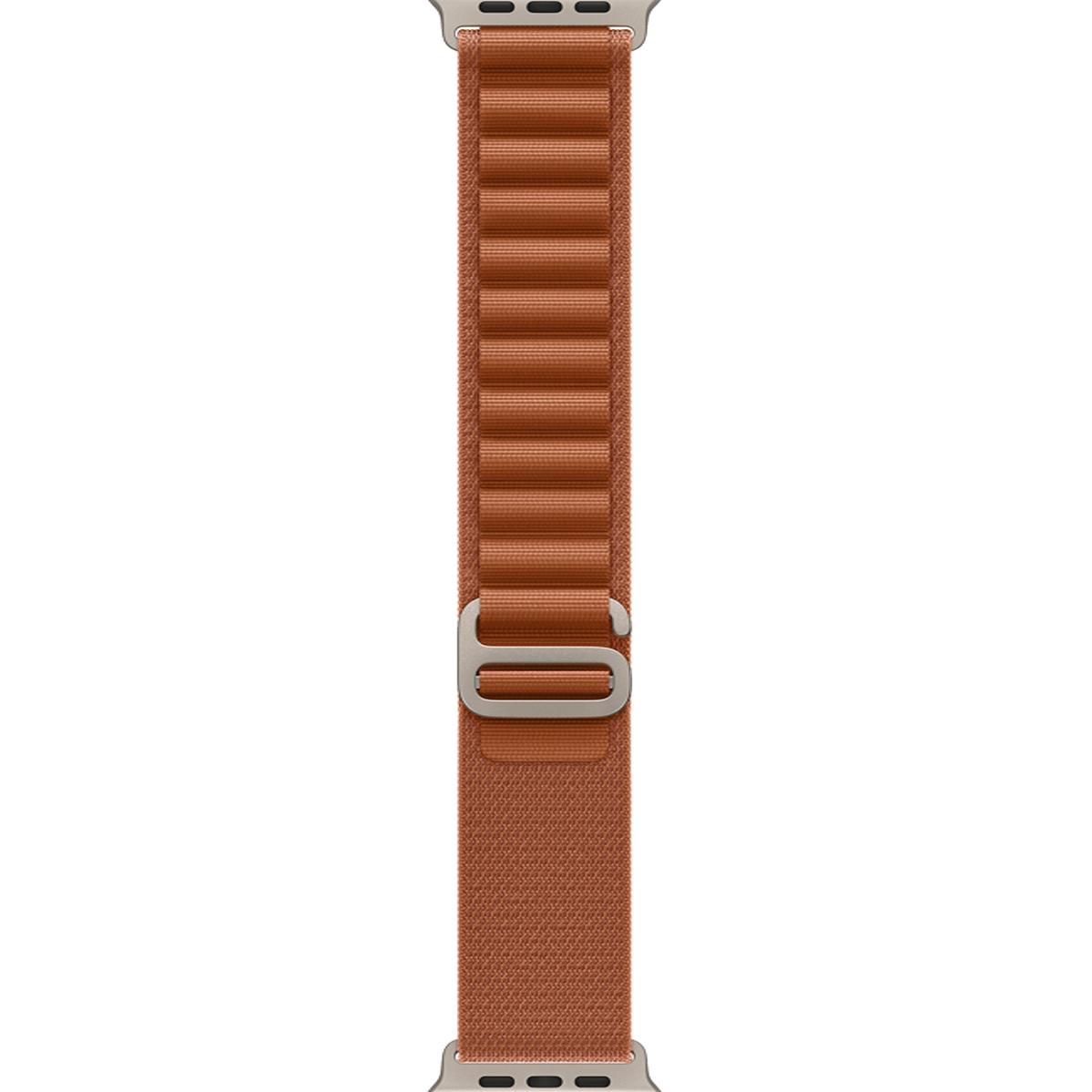 Apple Watch Ultra 3 GPS + Cellular 49mm Natural Titanium Case with Terra Cotta Alpine Loop - Small (MF1V4+MFTA4)