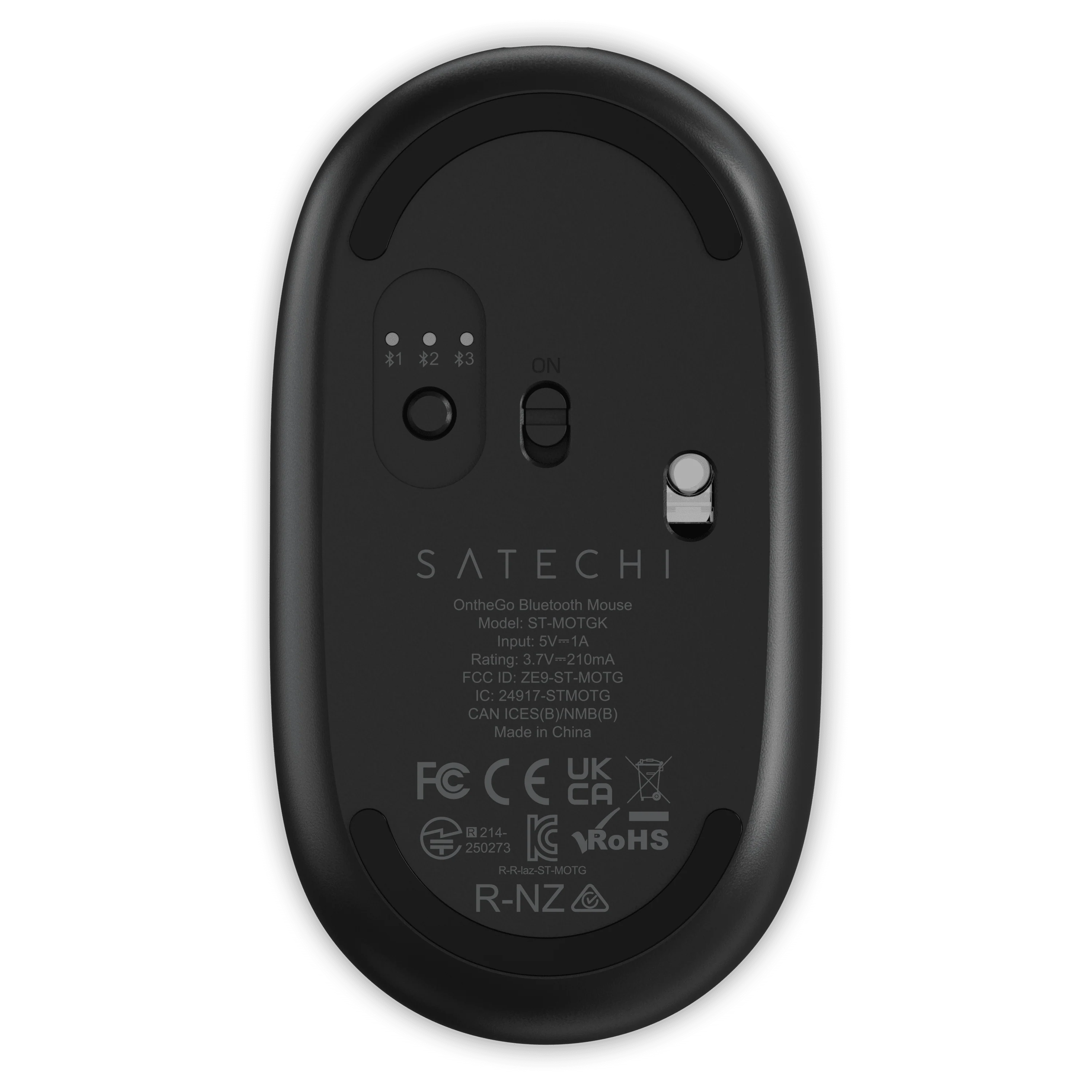 Беспроводная мышь Satechi OntheGo Bluetooth Mouse – Black (ST-MOTGK)