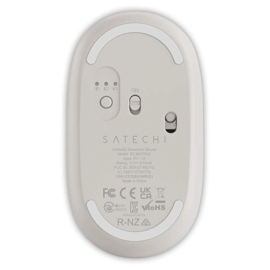 Беспроводная мышь Satechi OntheGo Bluetooth Mouse - Sand (ST-MOTGW)