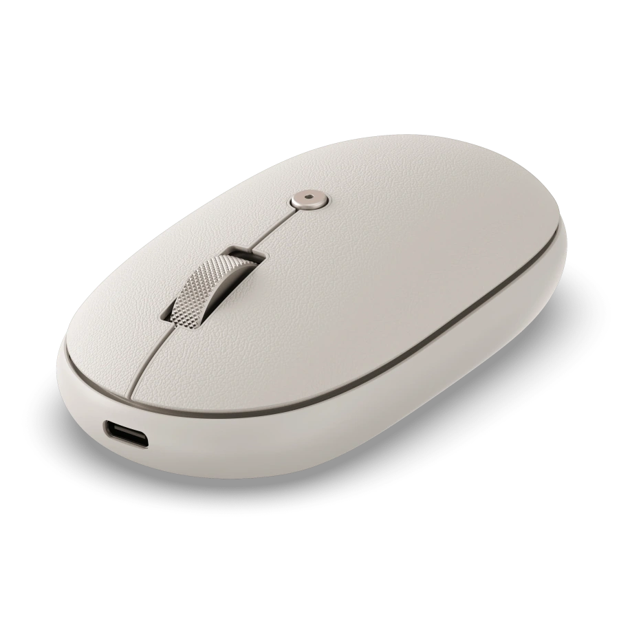 Беспроводная мышь Satechi OntheGo Bluetooth Mouse - Sand (ST-MOTGW)