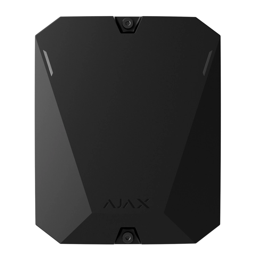 Бездротова централь із живленням від батареї Ajax Hub BP - Black