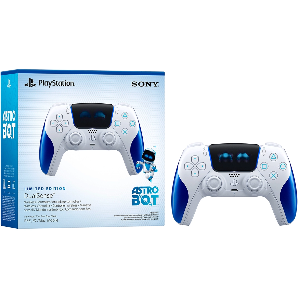 Бездротовий геймпад Sony DualSense - ASTRO BOT Joyful Limited Edition