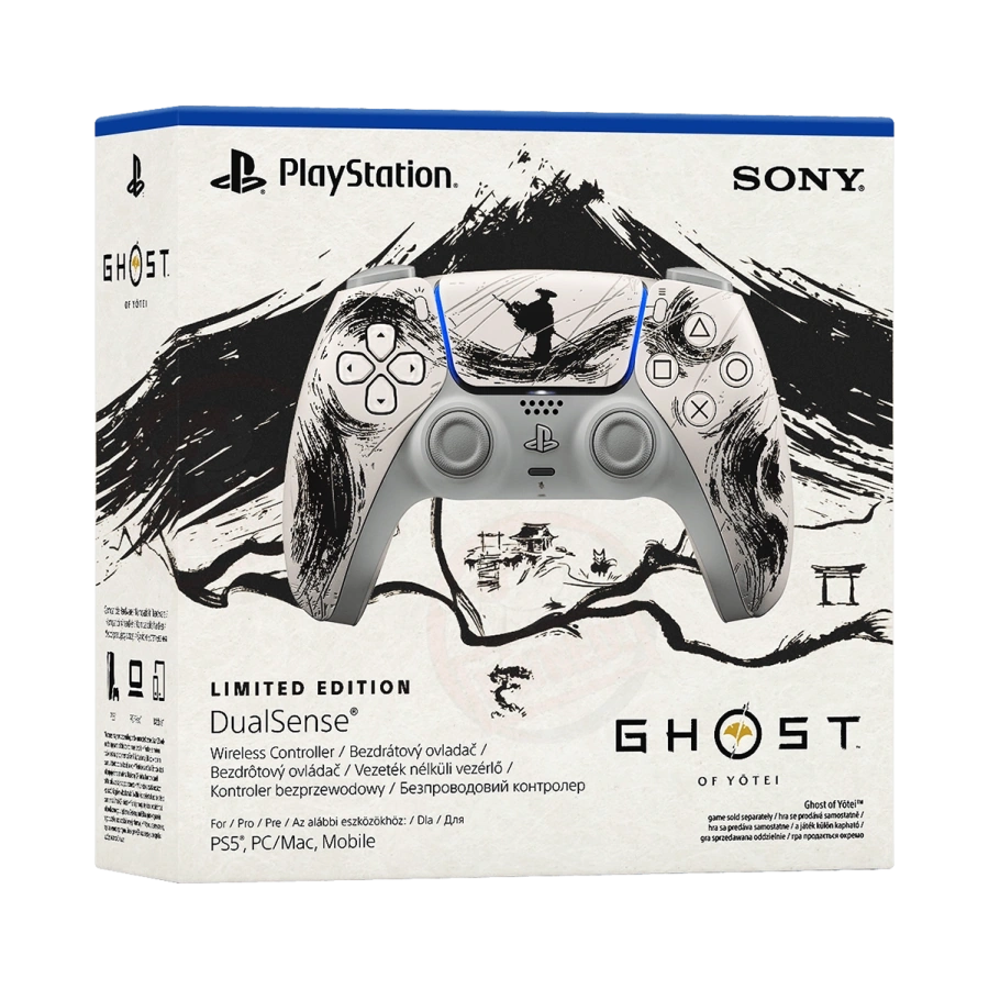 Бездротовий геймпад Sony DualSense - Ghost of Yotei Black Limited Edition