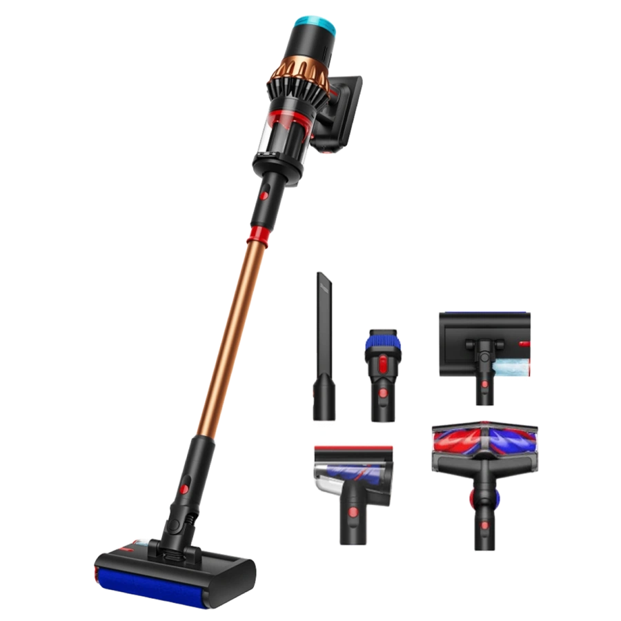Беспроводной пылесос Dyson V16 Piston Animal Submarine с насадкой для влажной уборки твердых полов - Black/Copper (492969-01)