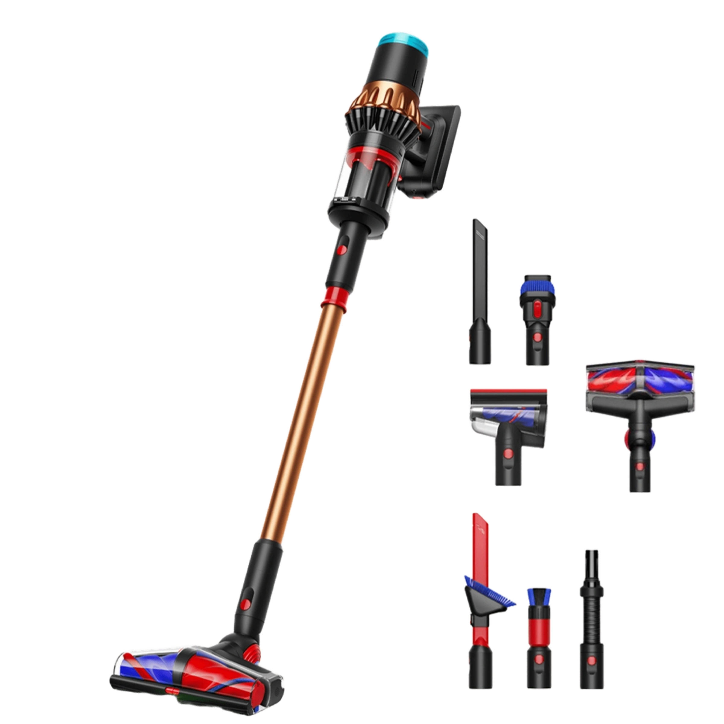 Беспроводной пылесос Dyson V16 Piston Animal с набором для специальной уборки - Black/Copper (495948-01)