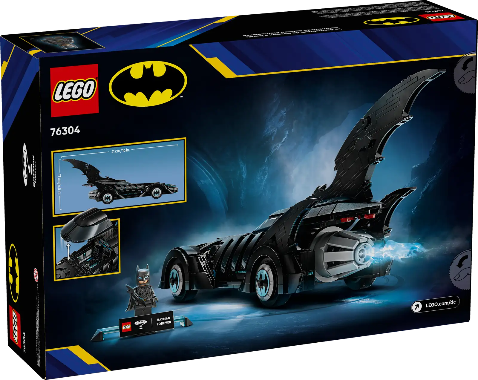 Блоковый конструктор LEGO Batman Бэтмен навсегда Бэтмобиль (76304)