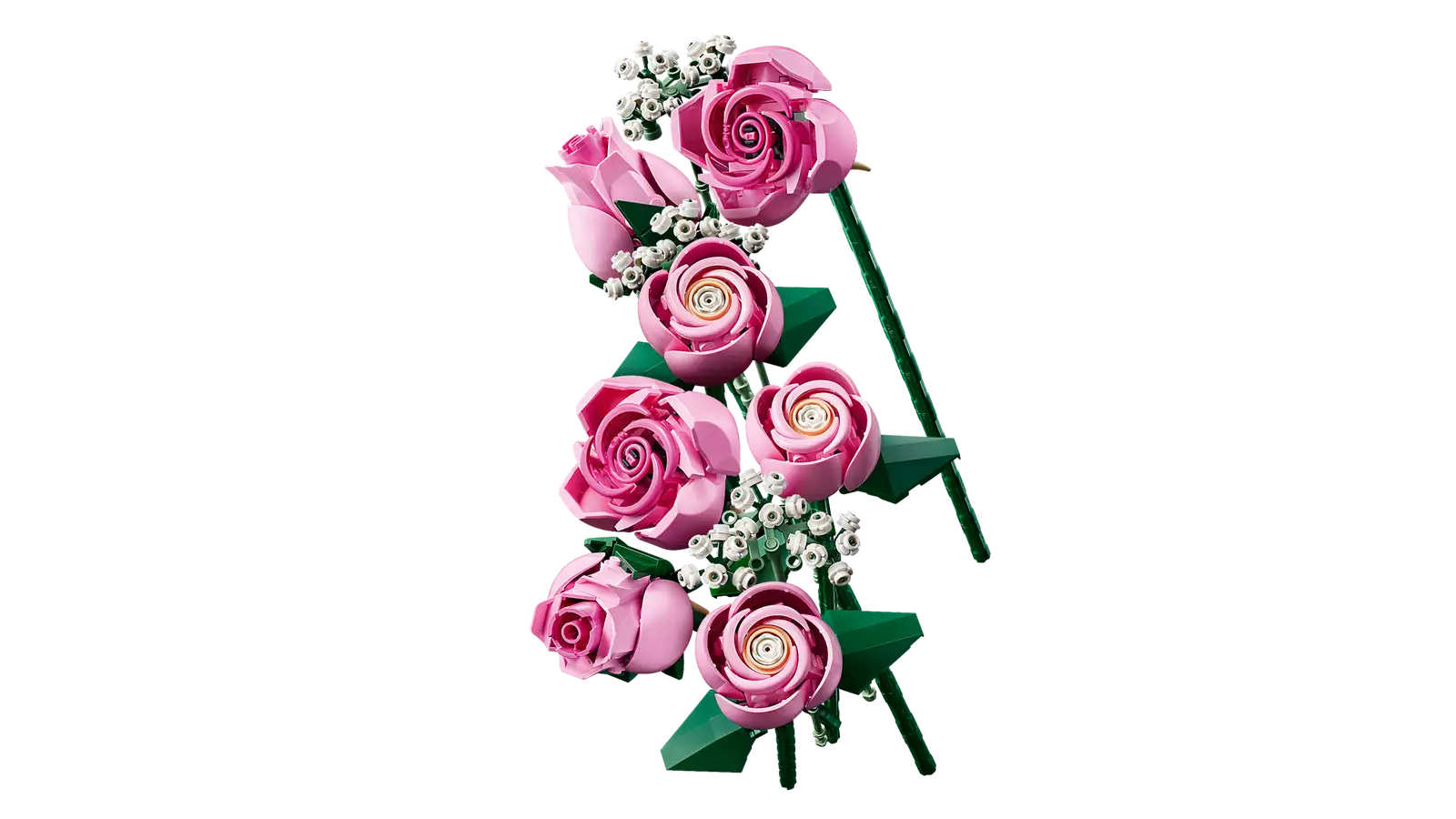 Блоковый конструктор LEGO Botanicals Букет рожевих троянд (10374)