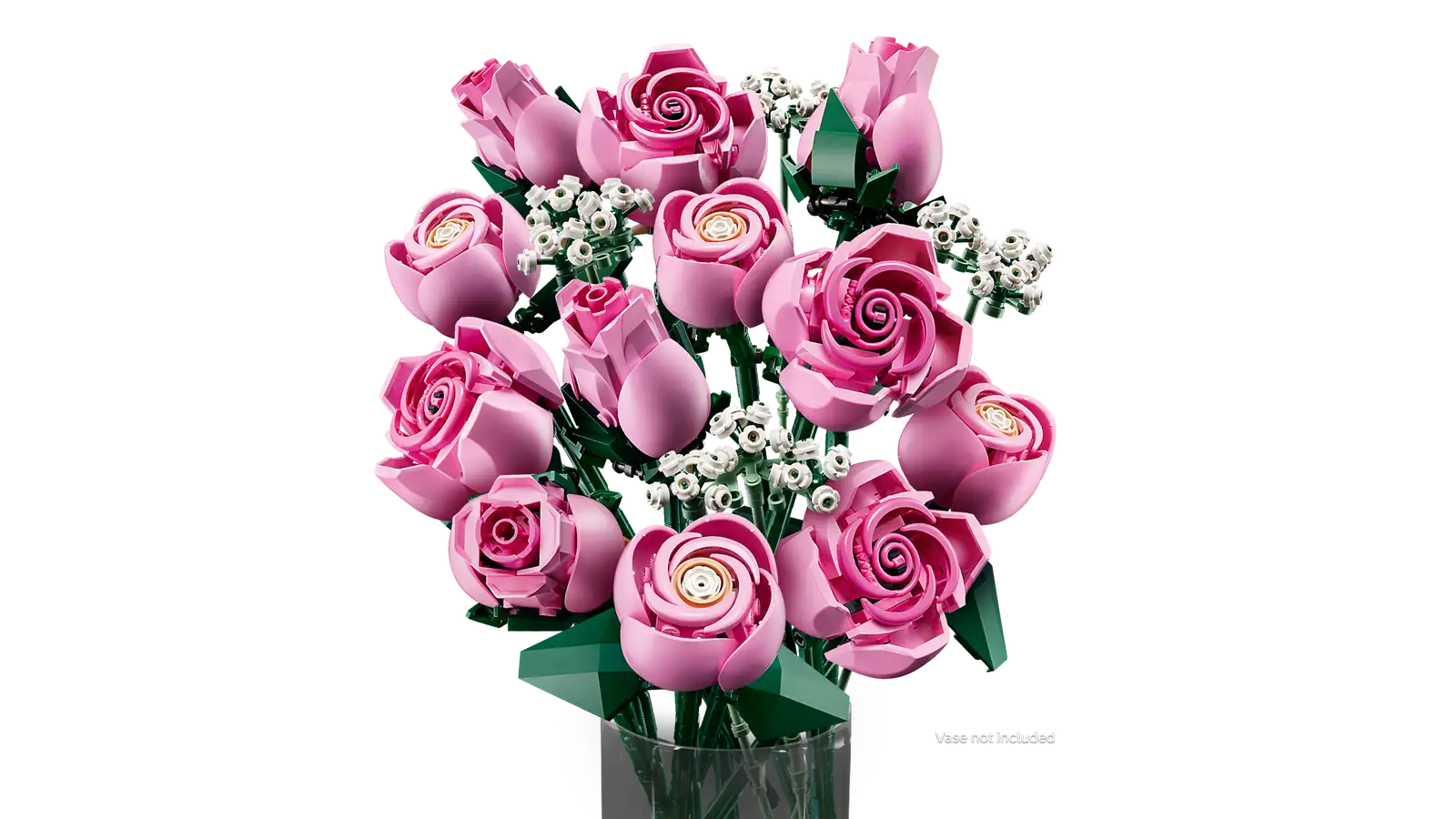 Блоковый конструктор LEGO Botanicals Букет рожевих троянд (10374)