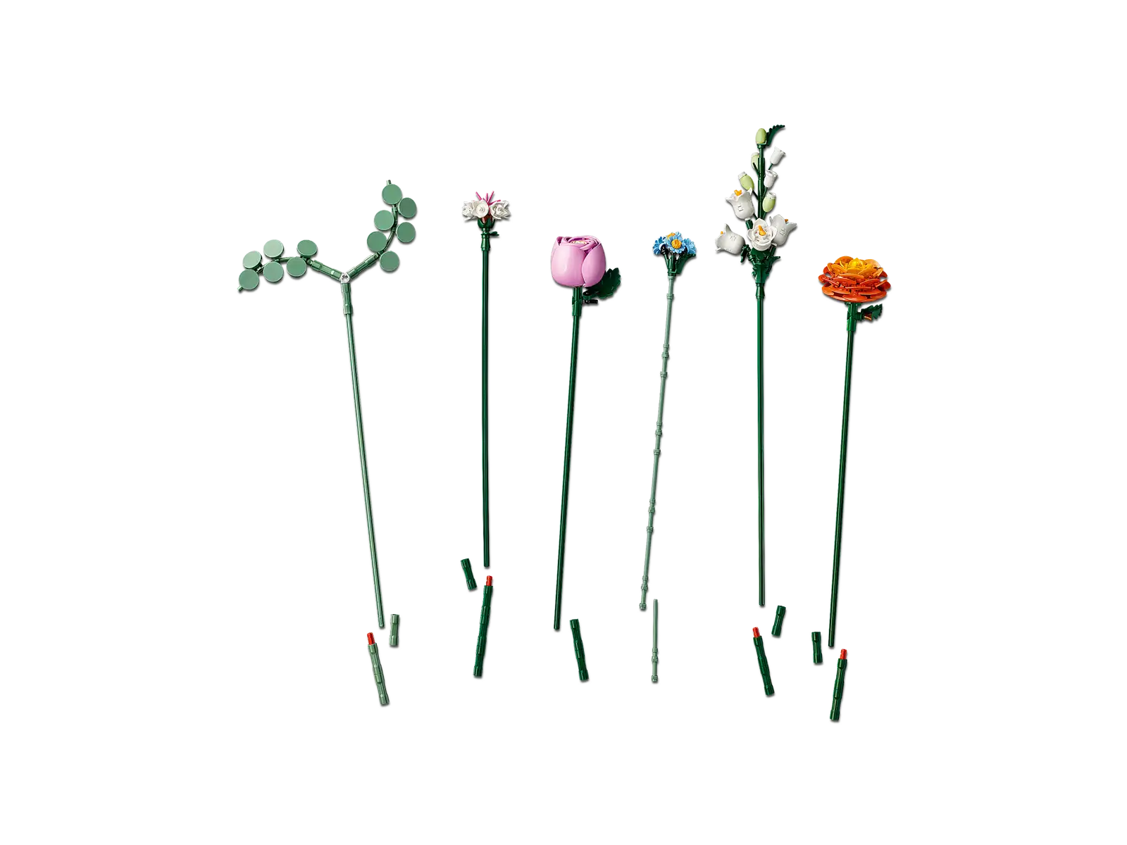 Блоковый конструктор LEGO Botanicals Милый розовый букет цветов (10342)