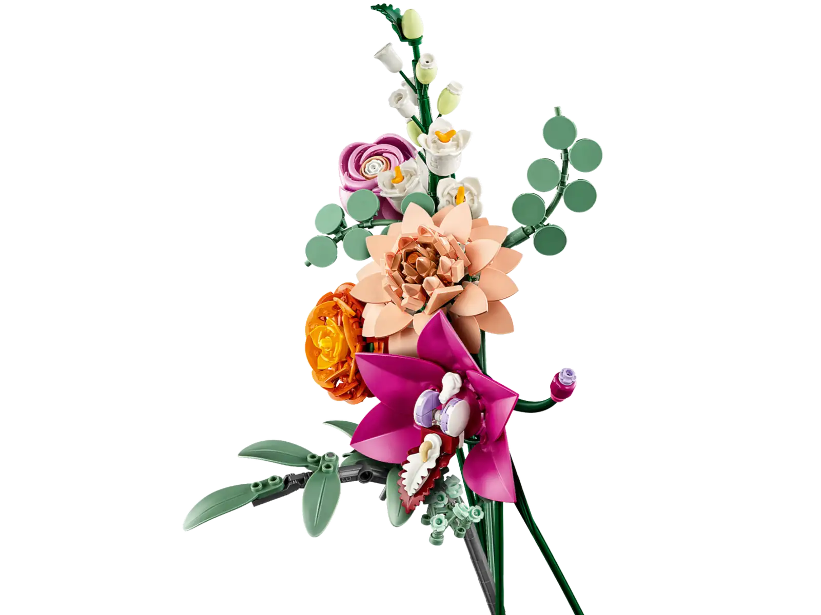 Блоковый конструктор LEGO Botanicals Милый розовый букет цветов (10342)