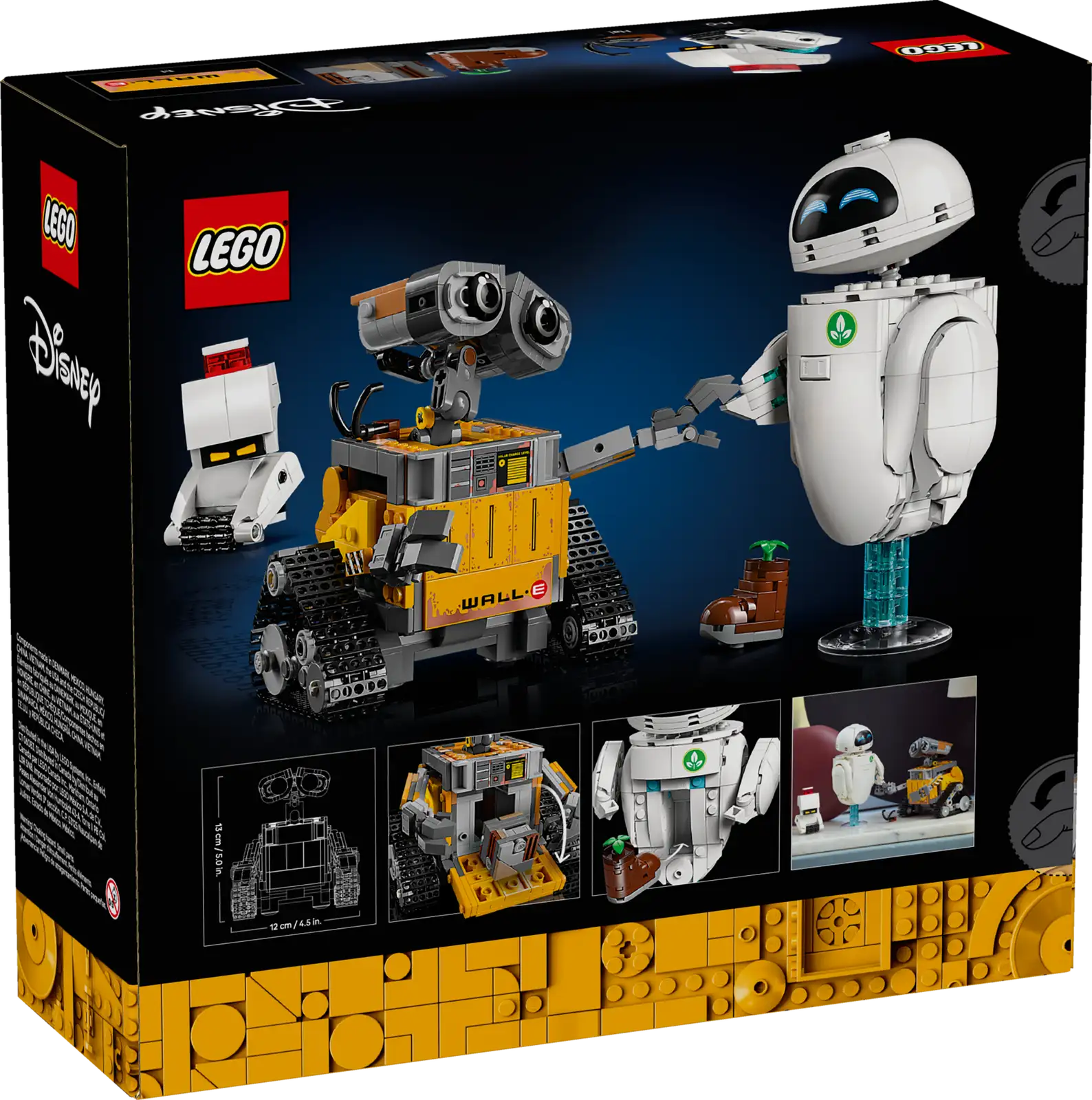 Блоковий конструктор LEGO Disney Pixar Воллі та Єва (43279)