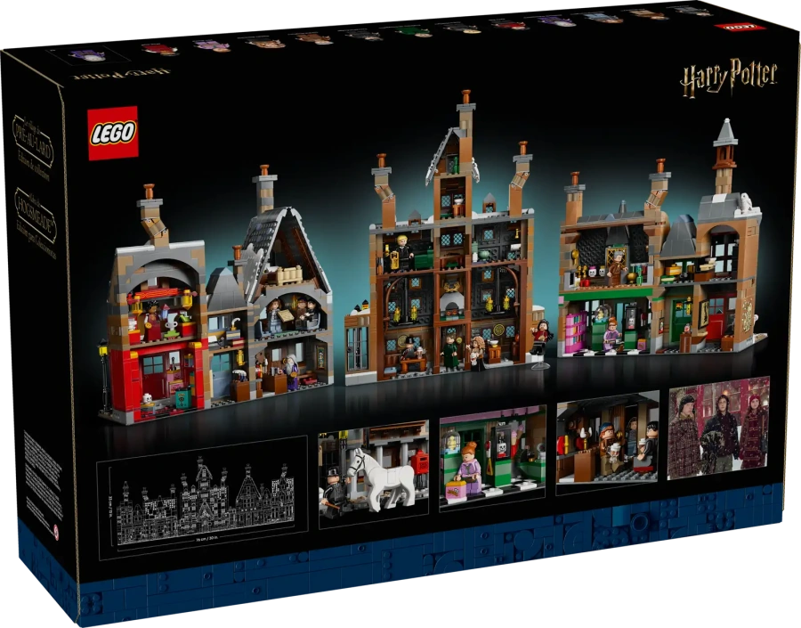 Блоковий конструктор LEGO Harry Potter Зимове село Хогсмід (76457)