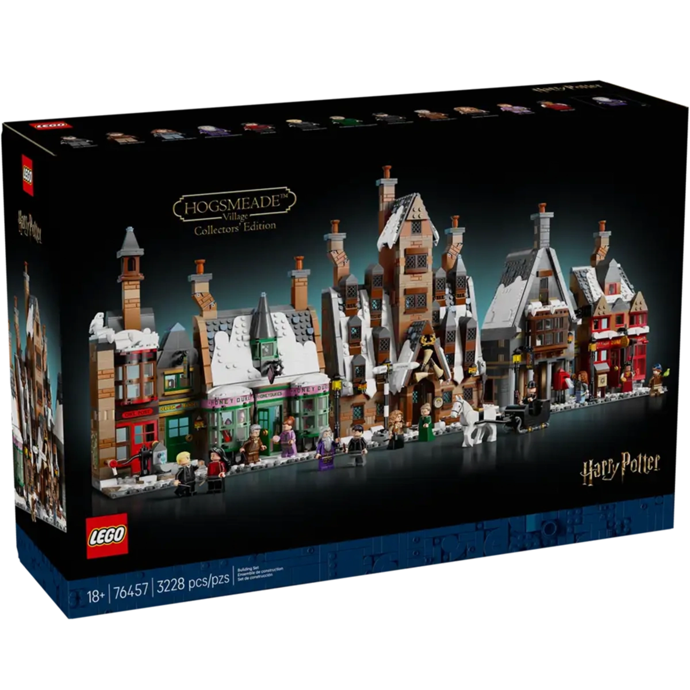 Блоковый конструктор LEGO Harry Potter Зимнее село Хогсмид (76457)