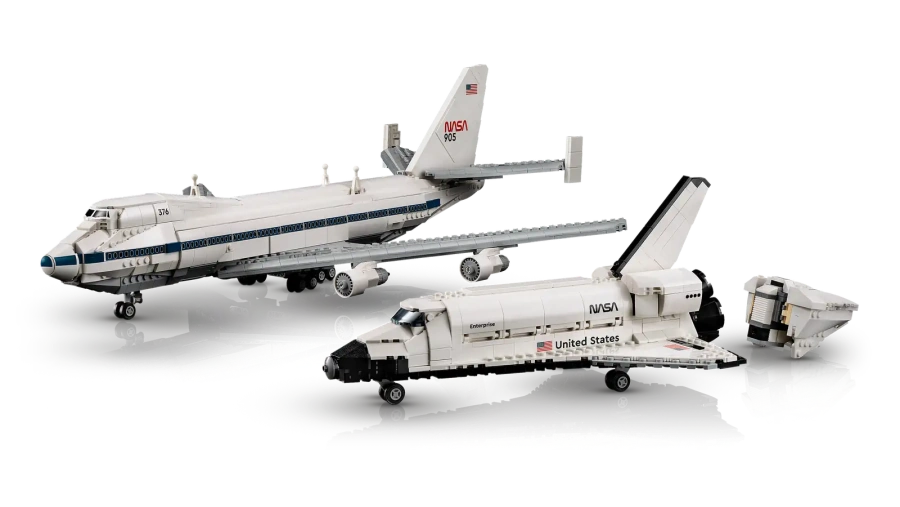 Блоковий конструктор LEGO Icons Літак-носій шатла Айконс (10360)