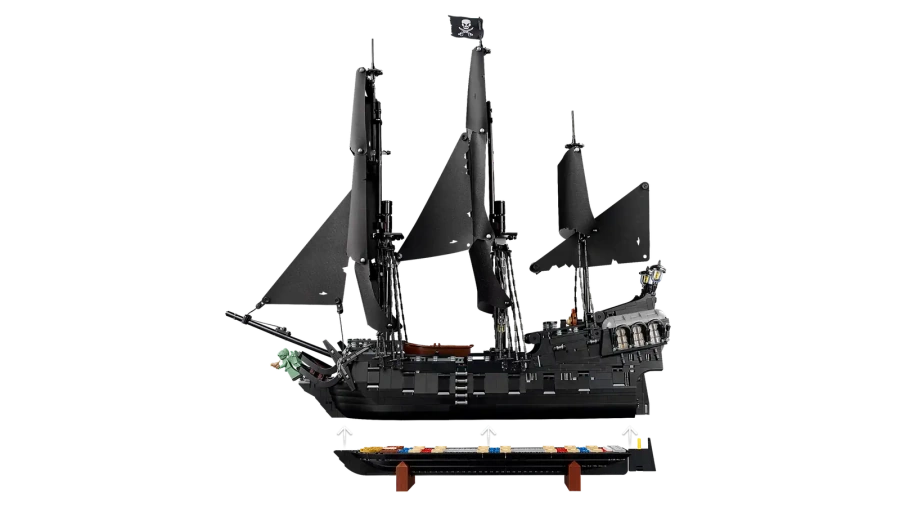 Блоковий конструктор LEGO Icons Піратський корабель капітана Джека Горобця (10365)