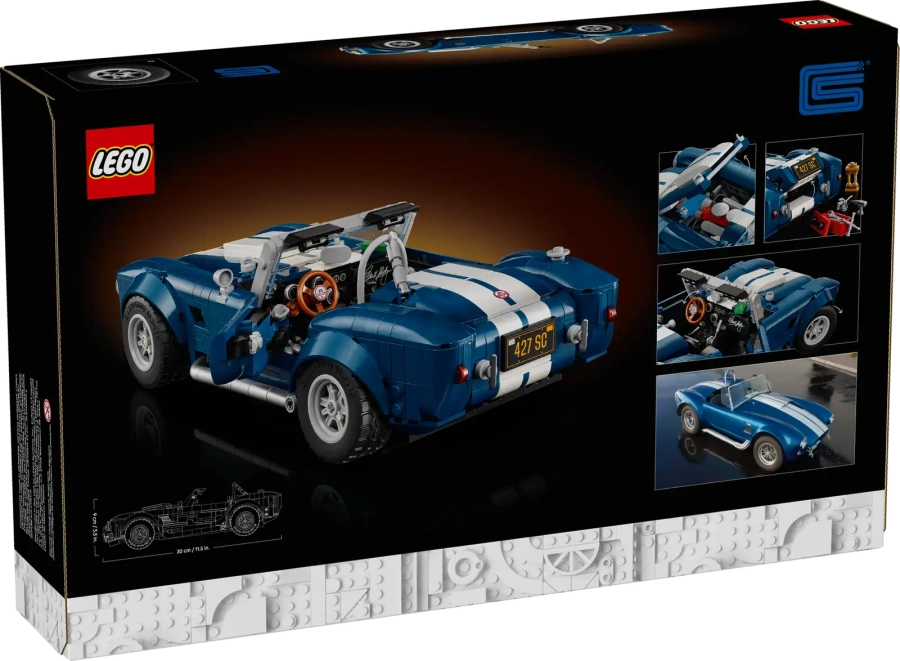 Блоковий конструктор LEGO Icons Shelby Cobra 427 S/C (10357)