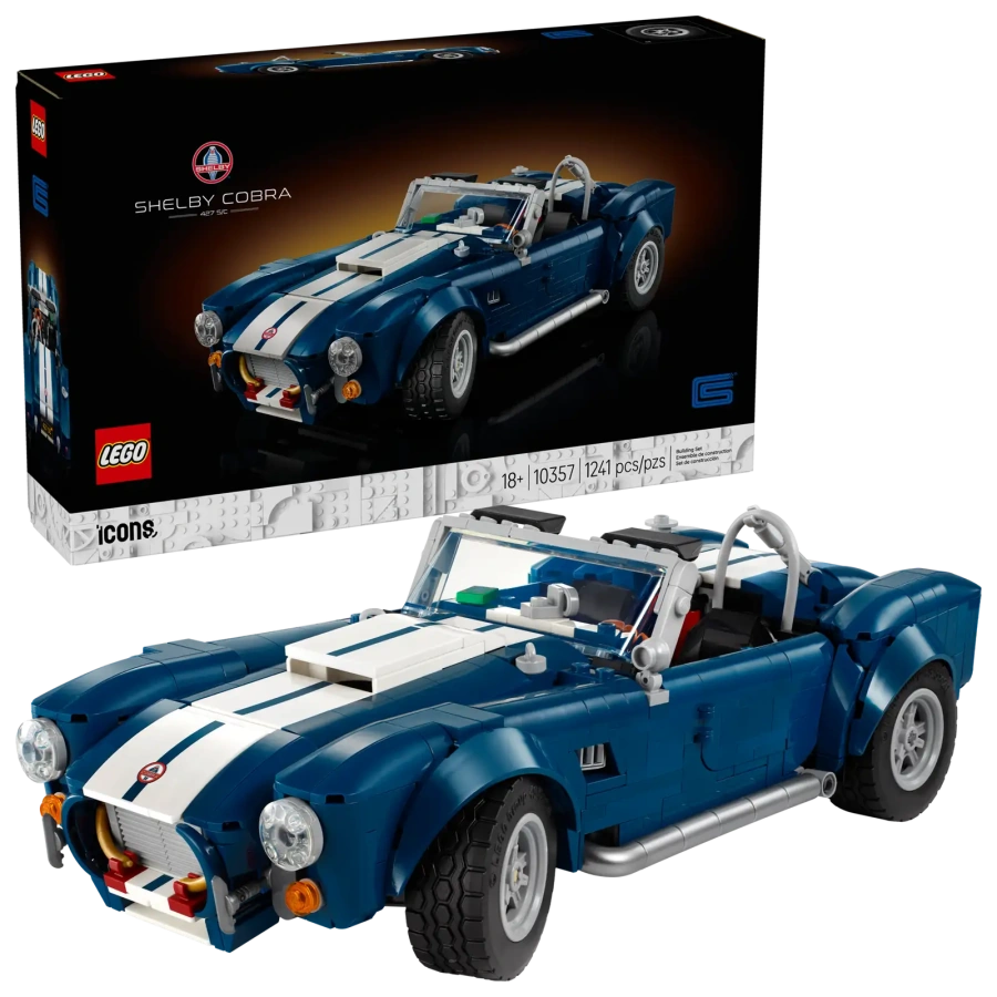Блоковий конструктор LEGO Icons Shelby Cobra 427 S/C (10357)