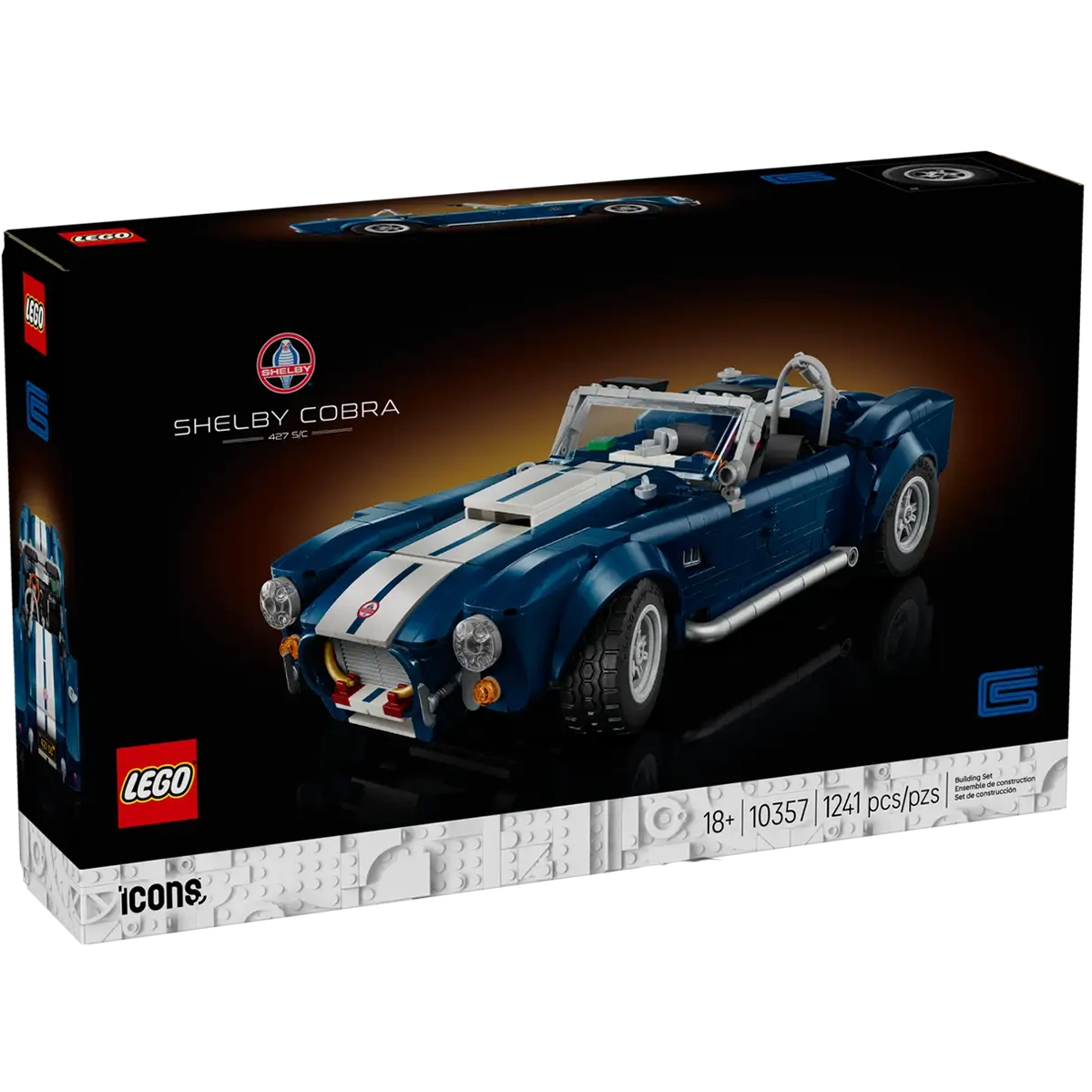 Блоковый конструктор LEGO Icons Shelby Cobra 427 S/C (10357)
