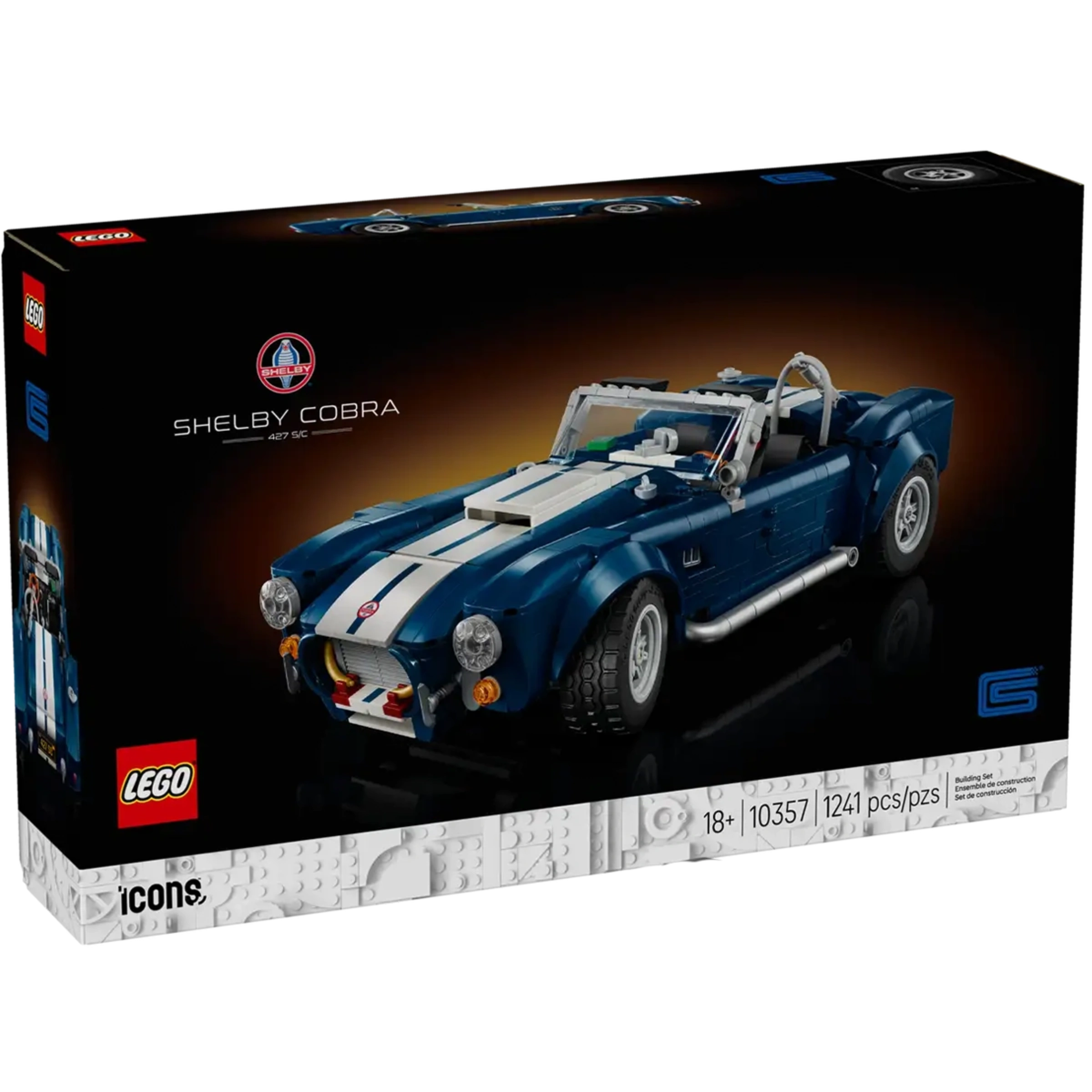 Блоковый конструктор LEGO Icons Shelby Cobra 427 S/C (10357)