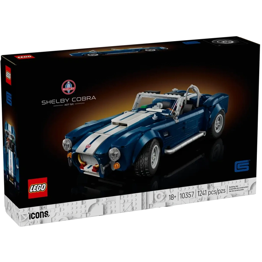 Блоковий конструктор LEGO Icons Shelby Cobra 427 S/C (10357)