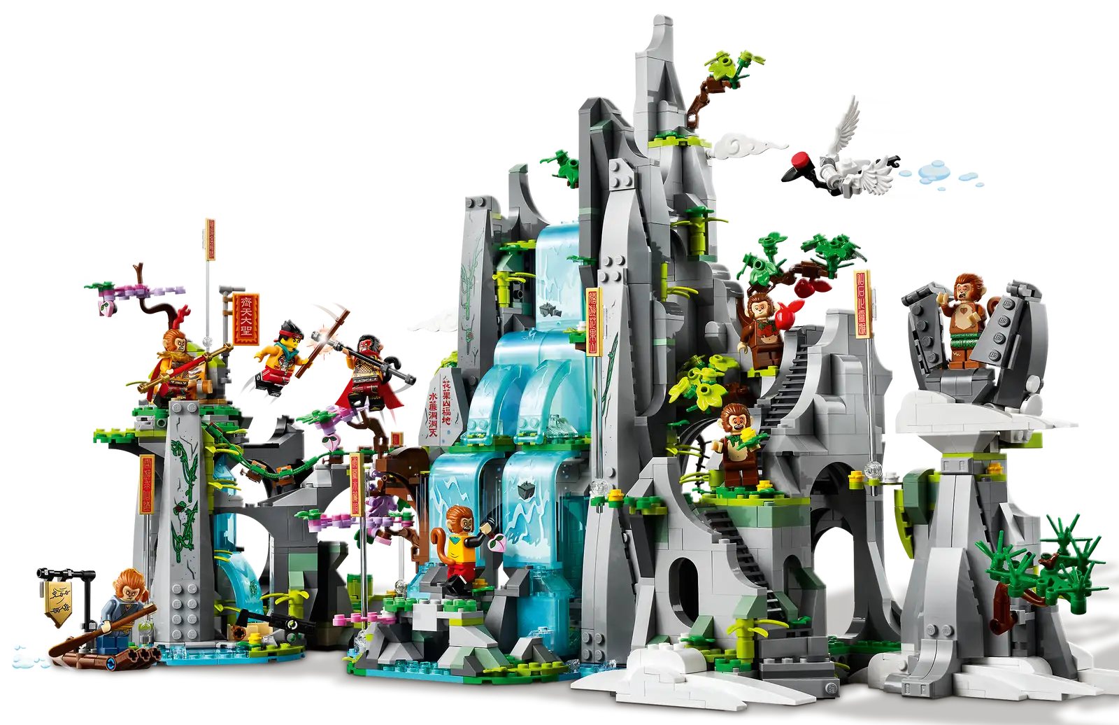 Блоковый конструктор LEGO Легендарная Цветочно-фруктовая гора (80024)