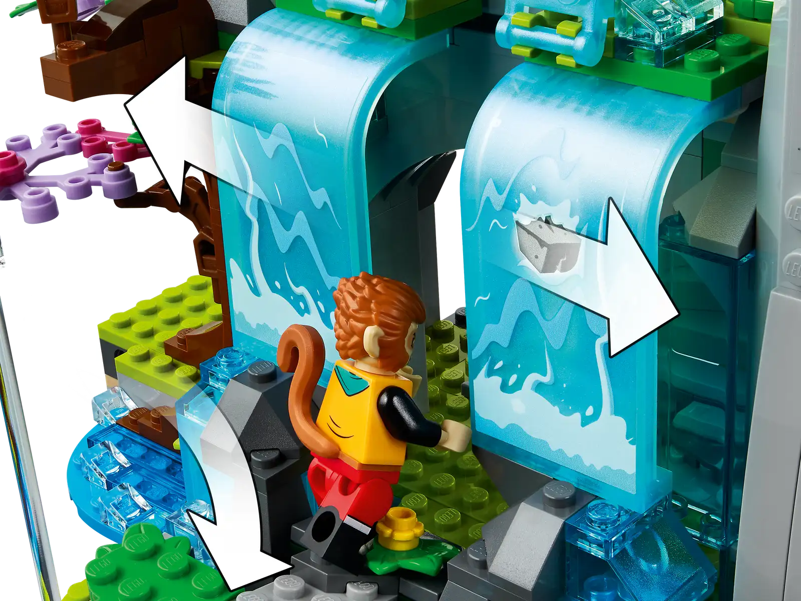 Блоковый конструктор LEGO Легендарная Цветочно-фруктовая гора (80024)
