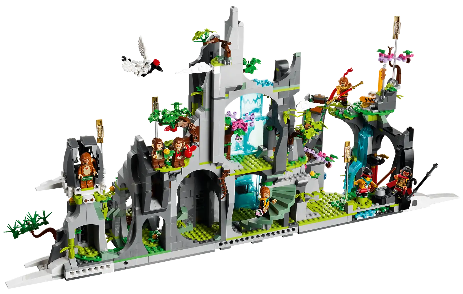 Блоковый конструктор LEGO Легендарная Цветочно-фруктовая гора (80024)