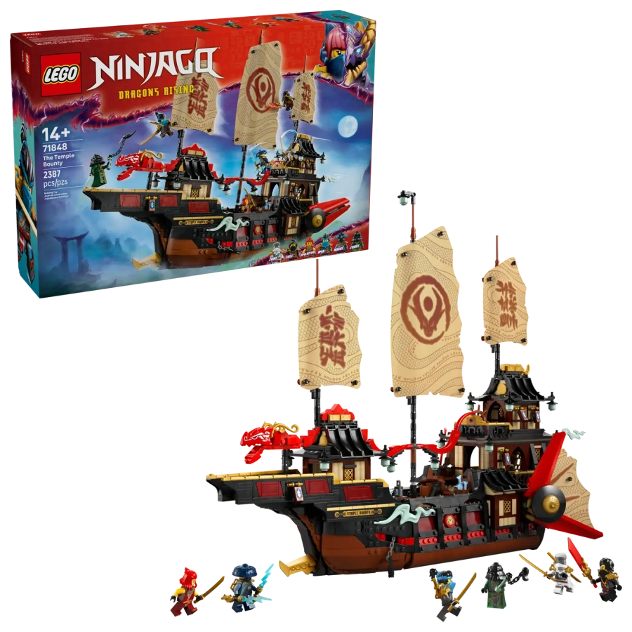 Блоковий конструктор LEGO Ninjago Щедрість храму (71848)