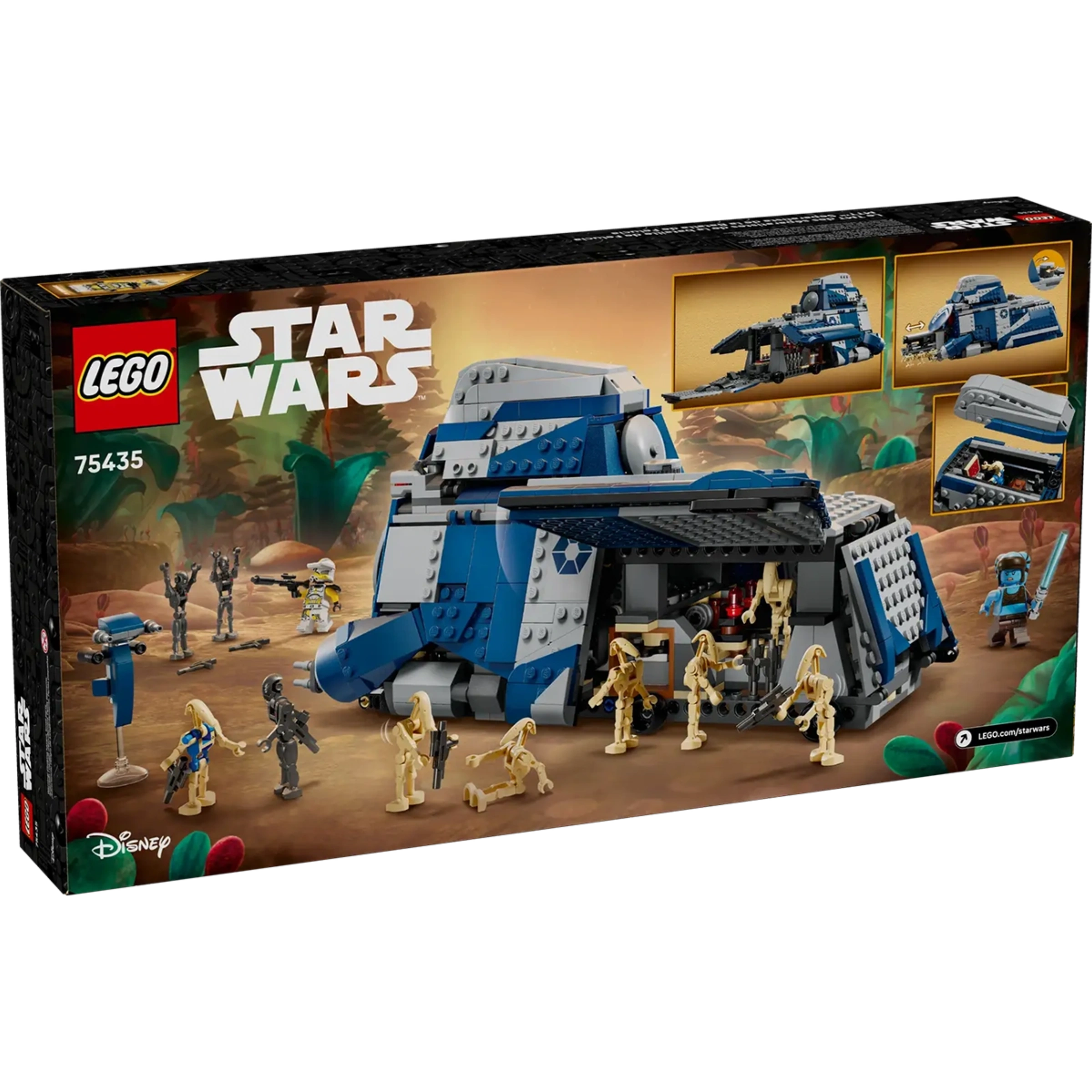 Блоковый конструктор LEGO Star Wars Битва при Фелюсии Сепаратистский МТТ (75435)