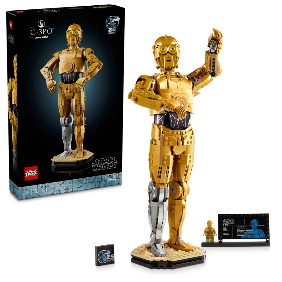 Блоковый конструктор LEGO Star Wars C-3PO (75398)