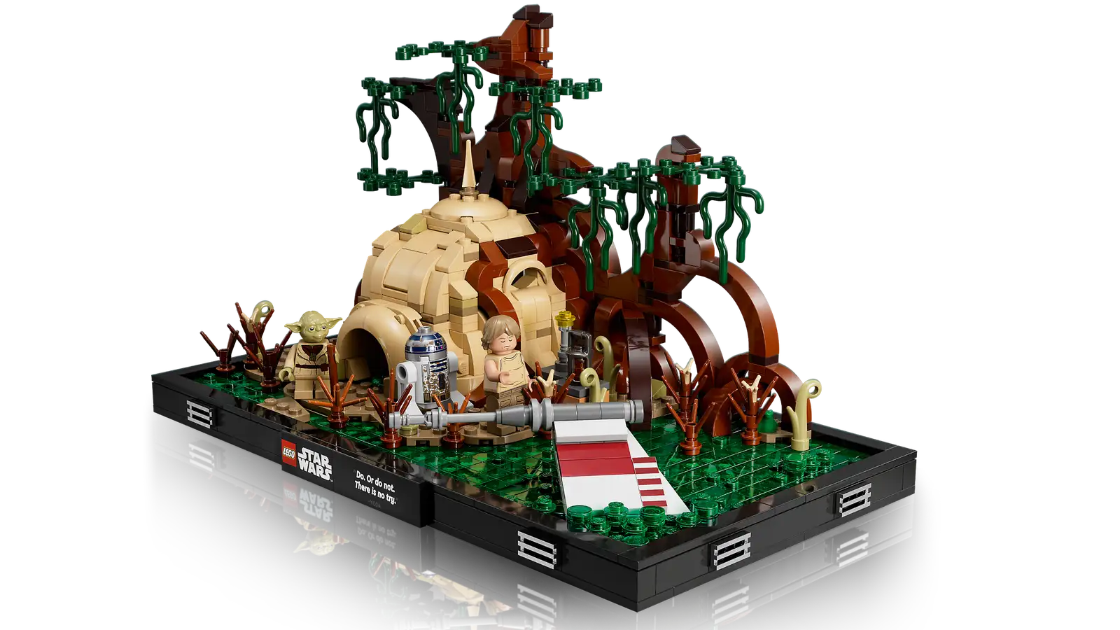 Блоковый конструктор LEGO Star Wars Диорама тренировки Джедая на Дагобе (75330)