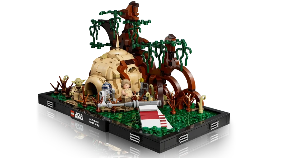 Блоковий конструктор LEGO Star Wars Діорама тренування Джедая на Дагобі (75330)